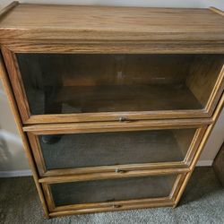 Enclosed Book Case