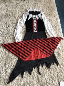 Lady pirate costume