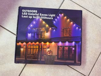 Outdoor LED Colorful Eaves Light 100ft