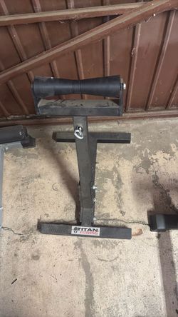 Titan Fitness Landmine holder.
