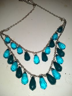 Woman's jewelry, different kinds of necklaces