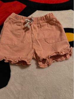 Nicole Miller Ruffle Hem Shorts