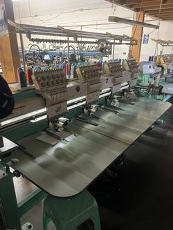 Multi Head Automatic Embroidery Sewing Machine