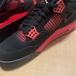 Jordan 4 Red Thunder 