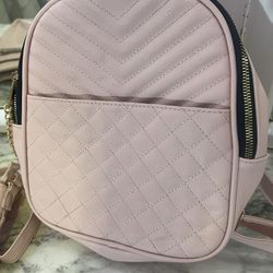 Pink Small Backpack 