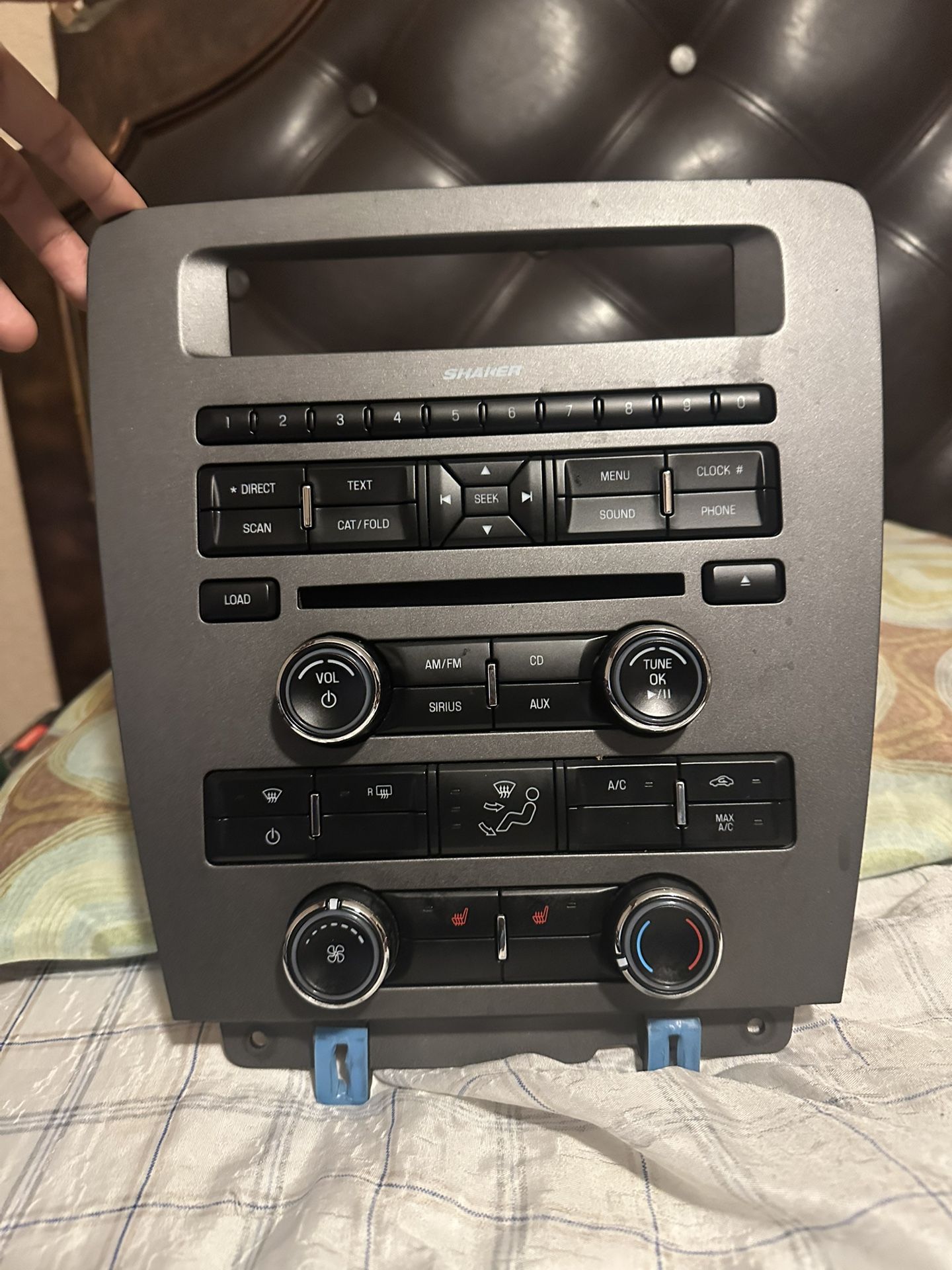 2011-2014 Ford Mustang OEM Shaker Radio Temperature Control Panel