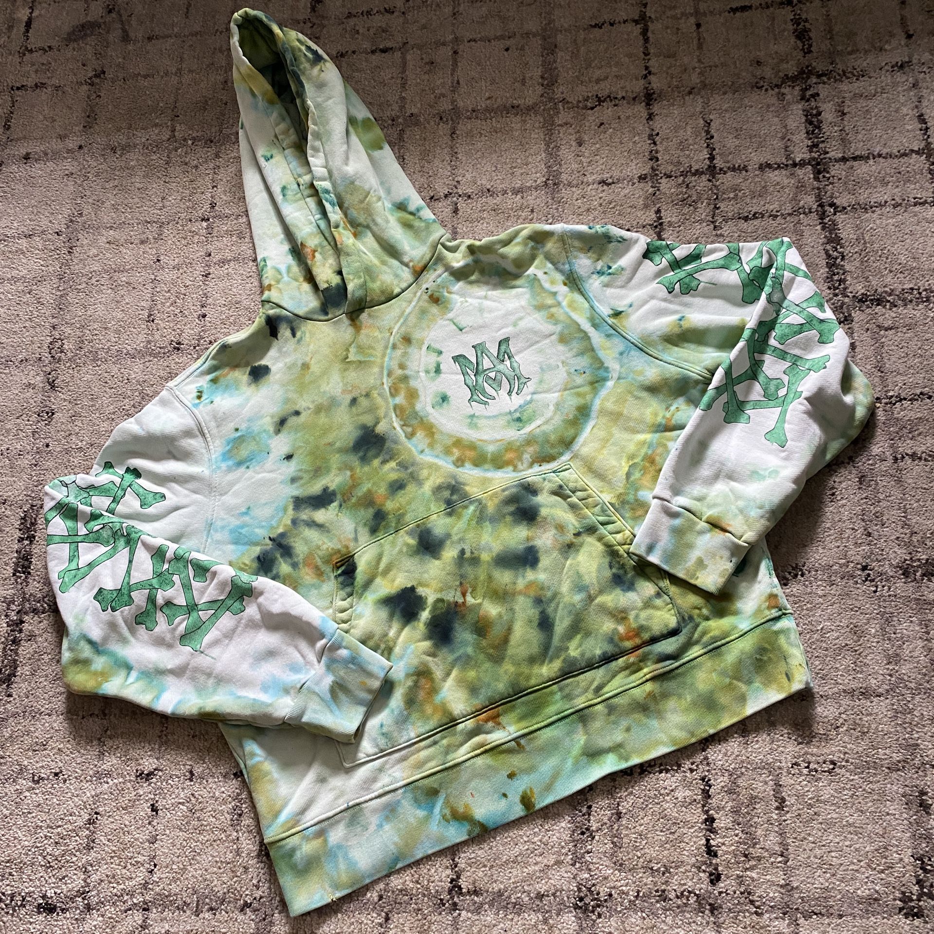 Amiri Bone Hoodie Size large