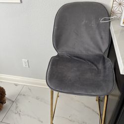 Velvet Counter Height Stools
