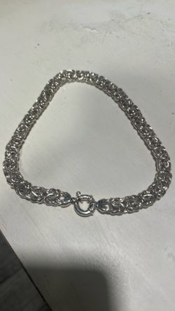 Sterling silver Byzantine necklace