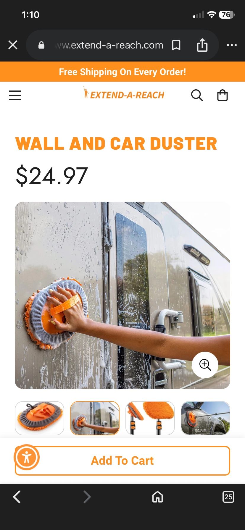WALL CAR AND RV DUSTER/ WASH PAD 3 PACK