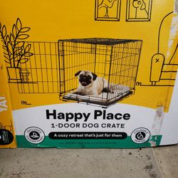 HAPPY PLACE 2 DOOR PET CRATE