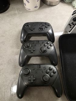 Switch Pro Controllers X3