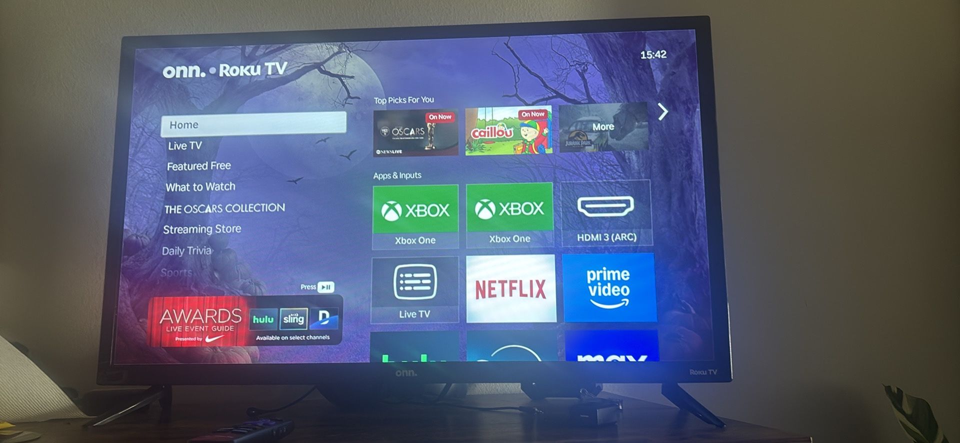 32 Inch Onn Tv pick Up Only
