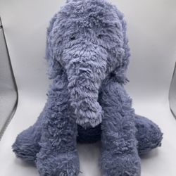 JellyCat London Fuddlewuddle Blue Elephant 8" Plush Stuffed Animal Toy