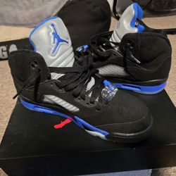 Racer Blue 5's Size 9.5 No Trades, Cash ,cashless Payment Only 