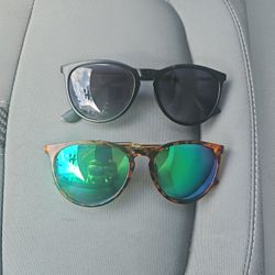 2 Pairs Of Sunglasses 