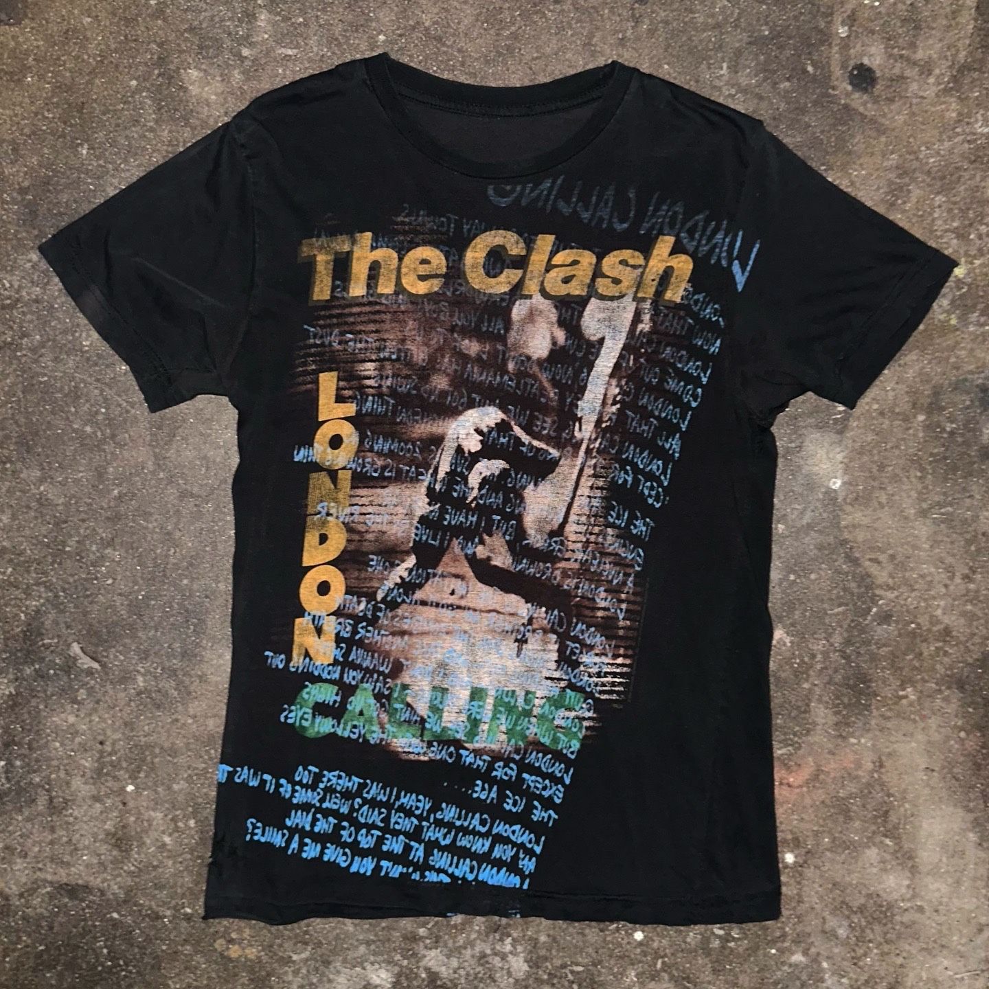 Vintage The Clash Band Shirt