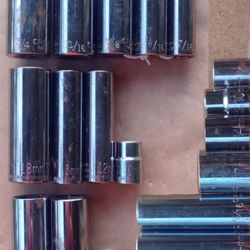 Craftsman G-Series Socket Lot