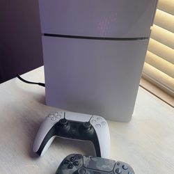 PS5 + 2  SonyControllers + Sony headphones