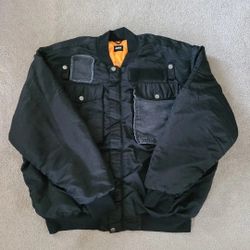 Hudson Jeans Bomber Jacket Size Medium 