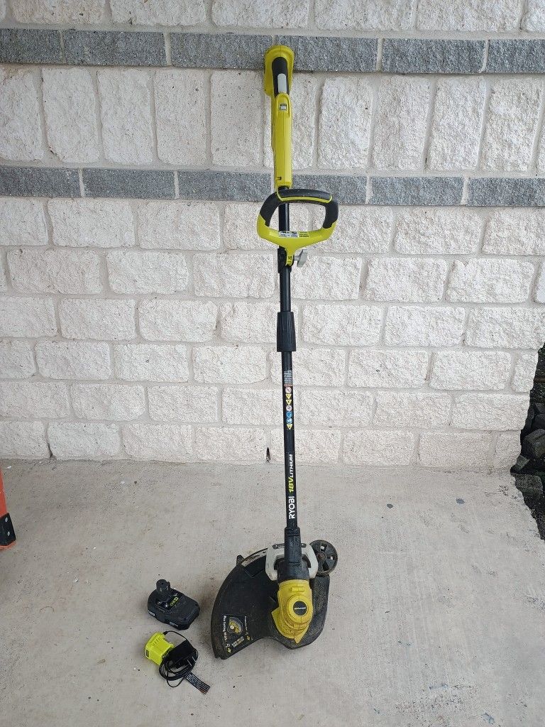 Ryobi Weed Eater W Battery /Charger