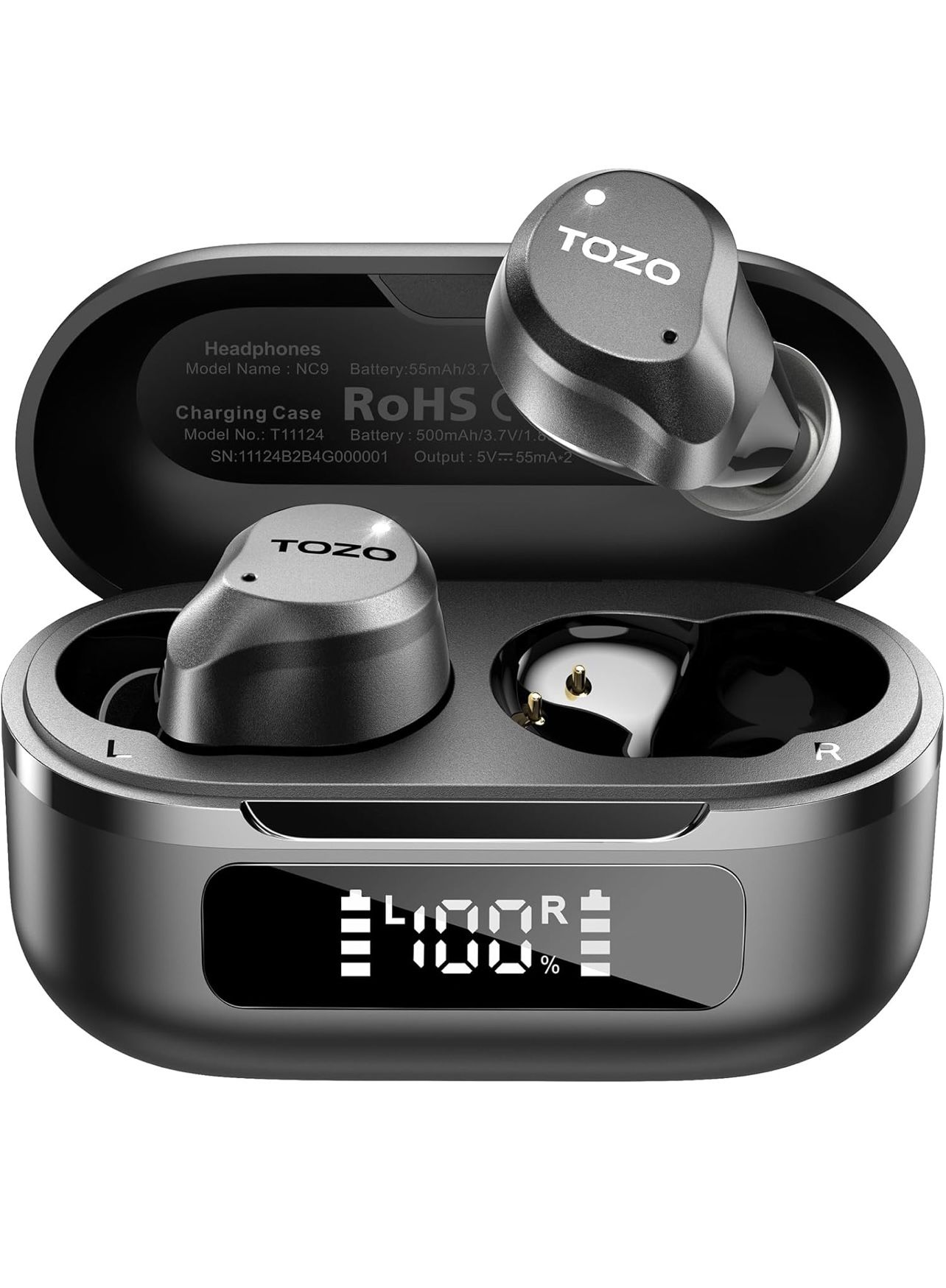 Hybrid Active Noise Cancelling Wireless Earbuds