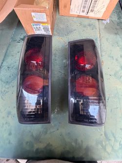 Chevy s10 82-93 tail lights used smoked