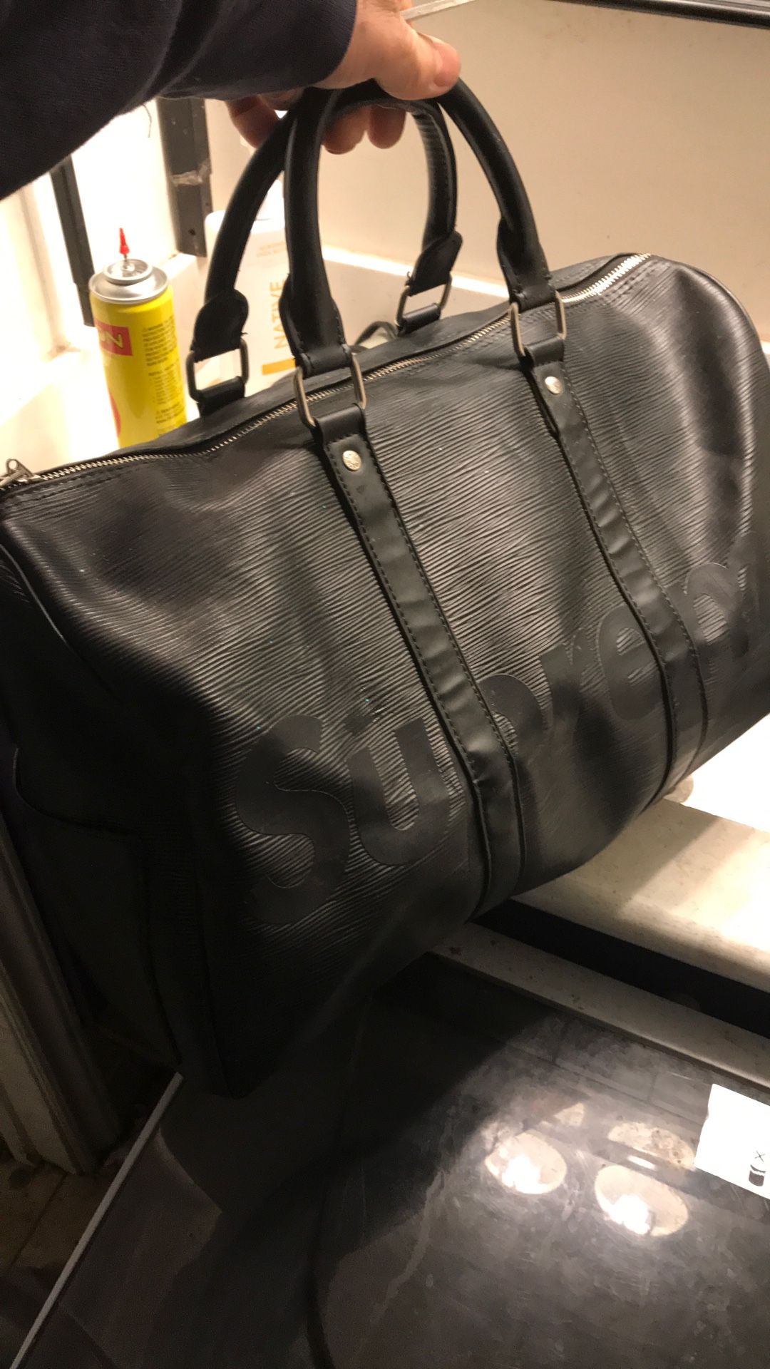 Supreme / Louie Vouton Black Weekend Bag