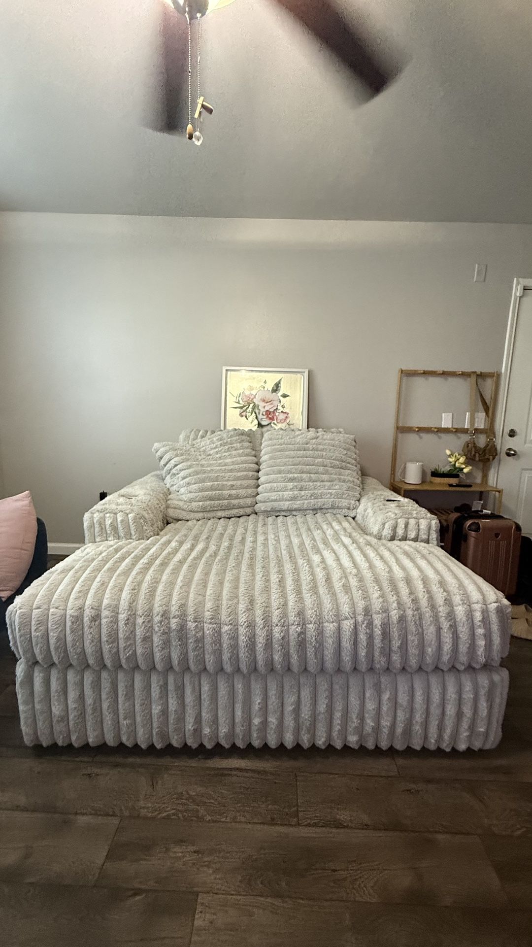 Oversized chaise from Ashleys furniture