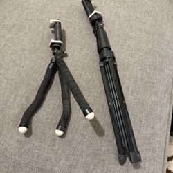 2 Phone Tripods