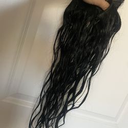 Real Hair  Black Bella mi Hair Extensions 