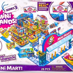 Surprise Mini Brands Mini Mart Playset Series 3 by ZURU