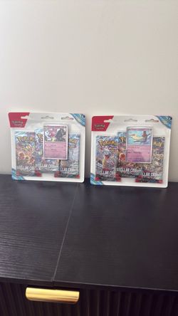 Pokémon Stellar Crown 3-Pack Blister Bundle x2