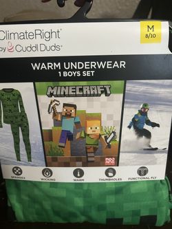 Boys New Minecraft Pajama Set 