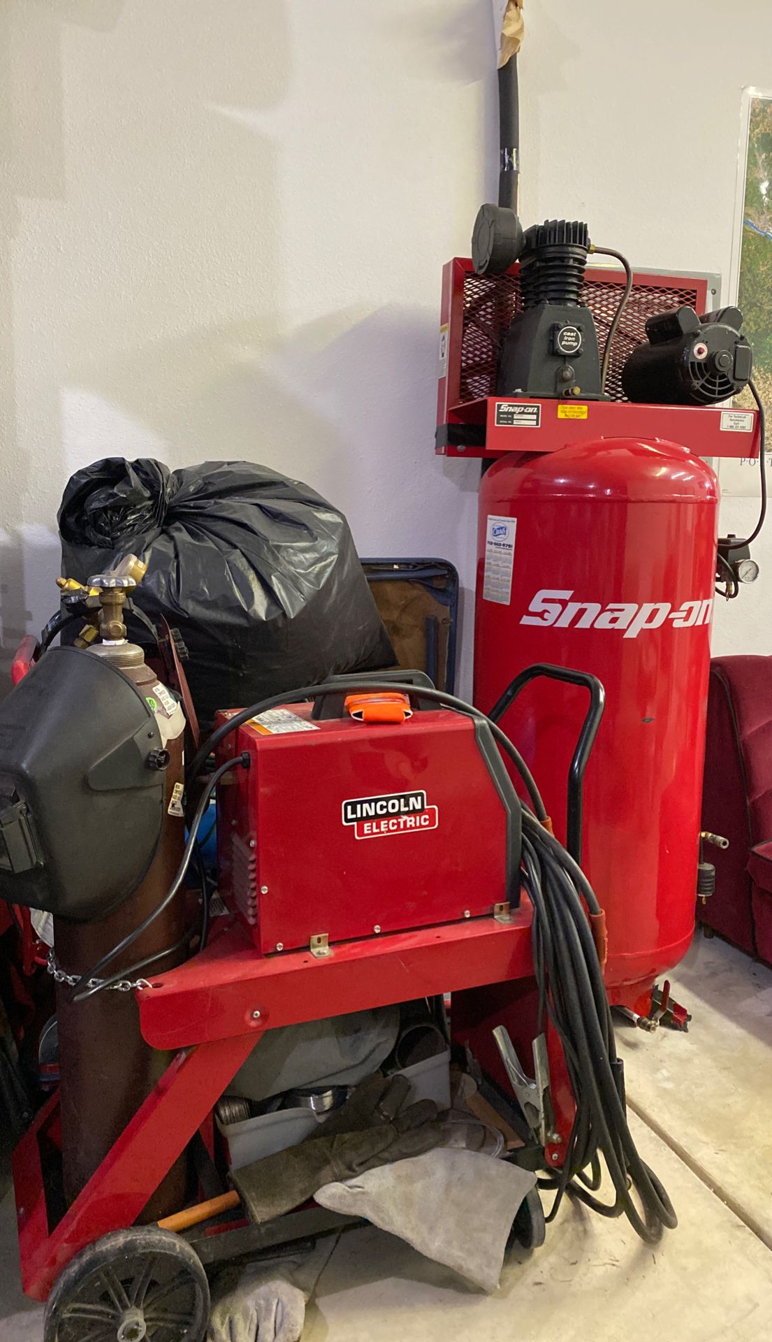 Snap- on air compressor