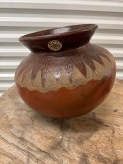 Vintage SASAK earthenware pottery