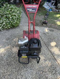 Troy Bilt 6.0 super bronco tiller (read description)
