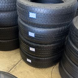 4-Used Tires 275/65/R18 Good years for 200.00 Installed. Free Mount And High Speed Balance Included. 