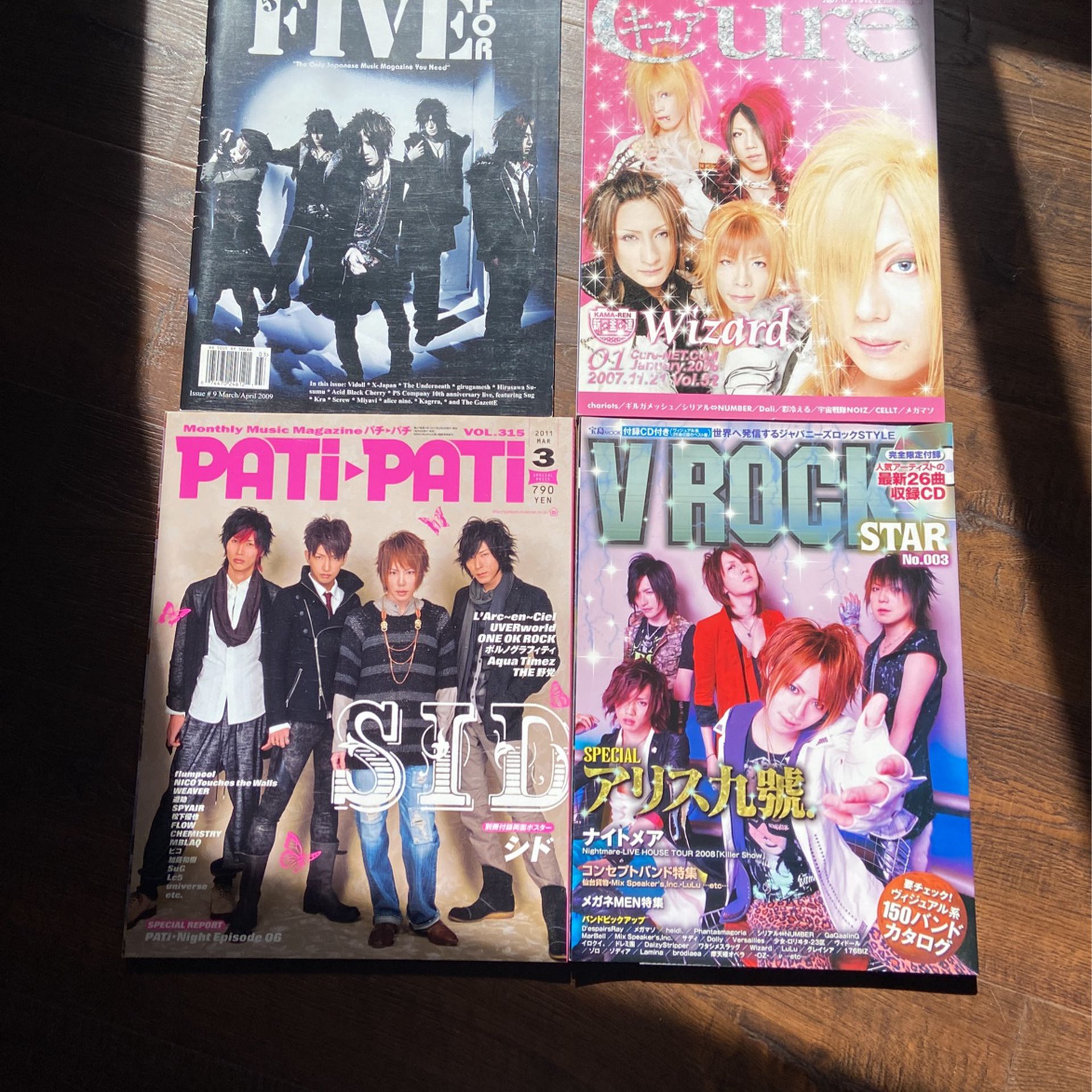 Japanese Rock Magazines 