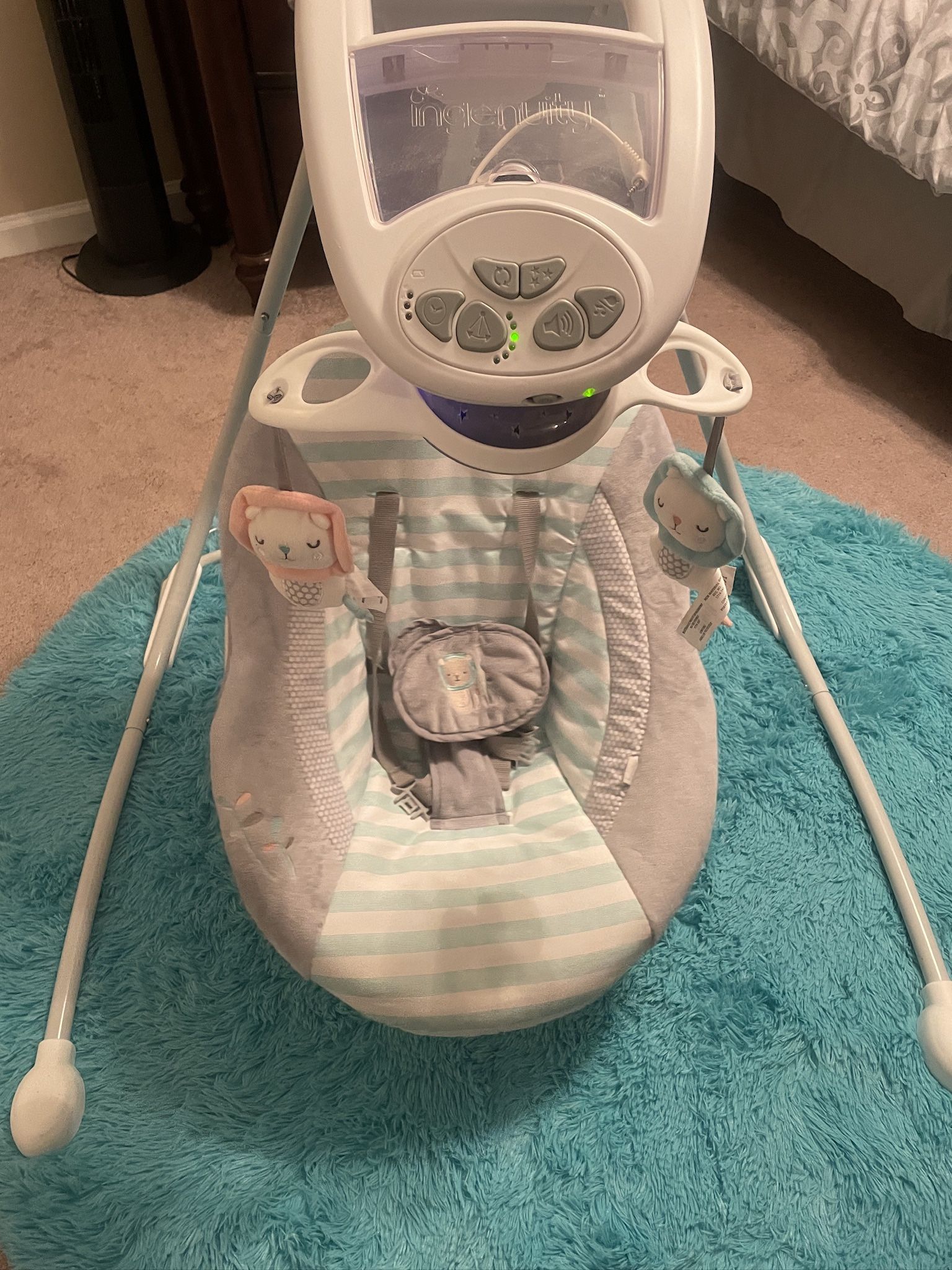 Ingenuity InLighten Baby Swing Motorized