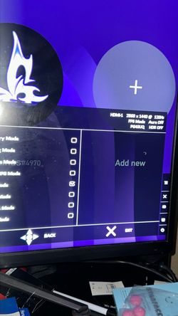 Xbox series x & ASUS Nvidia 50 inch 144 hz monitor
