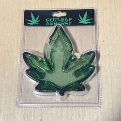 Kheper Games Potleaf Ashtray 2010 Brand New Sealed Green 4oz Read Description!