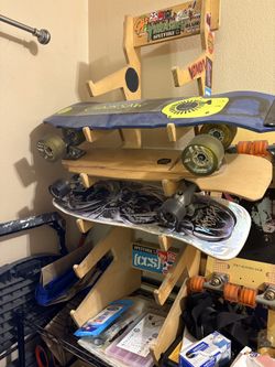 Skateboard rack