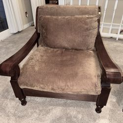 Oversized Plantation Lounge Chair - Crate & Barrel