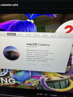 I Mac 2020 27 Inch