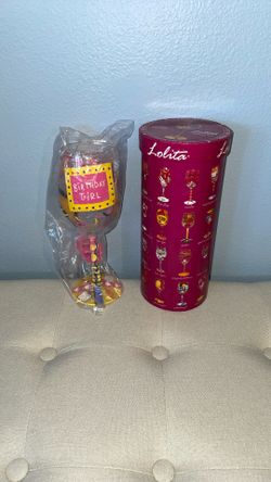 New! Lolita BIRTHDAY GIRL Wine 🍷 Glass 