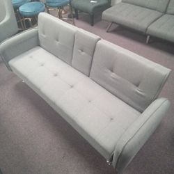 Gray Luxury Futon Couch