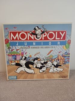 Used 1990 Monopoly Jr.