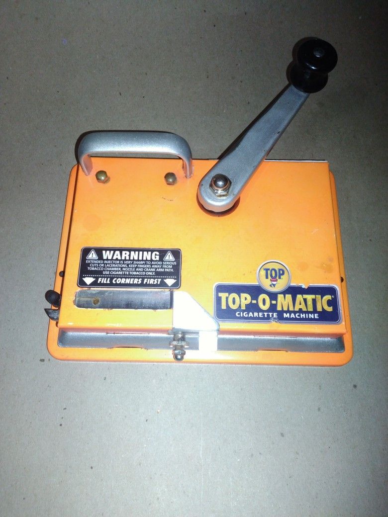 Top-O-Matic Cigarette Machine