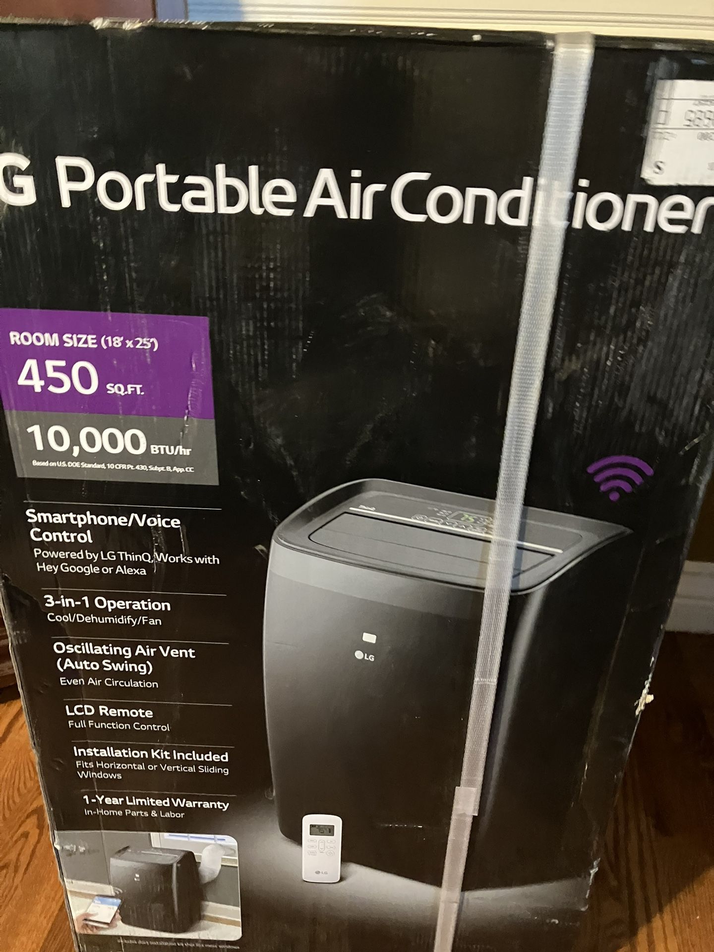 **BRAND NEW** Unopened LG portable Air Conditioner With Remote